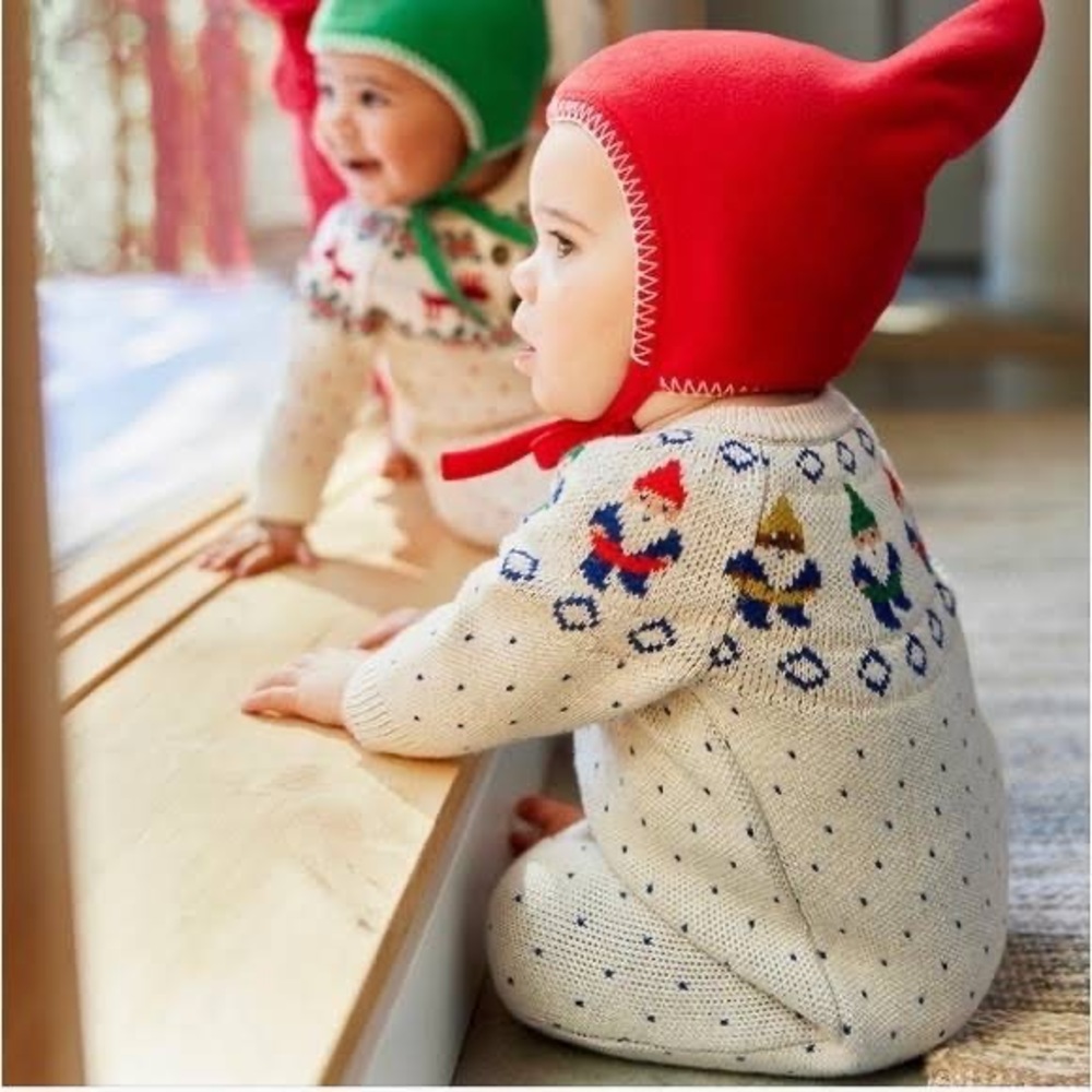 Hanna Andersson Gnome One piece with hat
